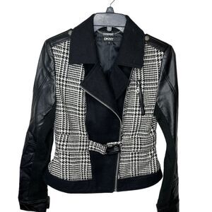 DKNY Moto Jacket Black